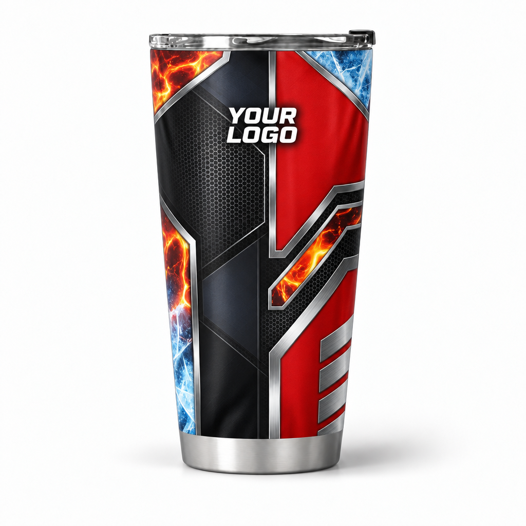 HVPR03 personalized tumbler 20oz front product mockup