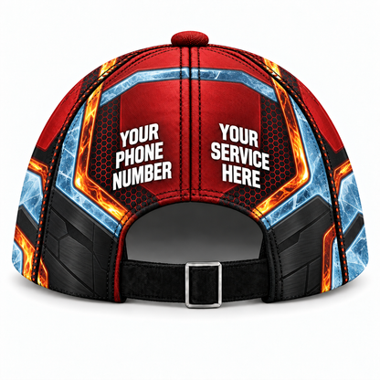 HVPR04 personalized cap back product mockup