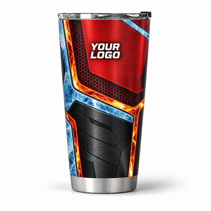 HVPR04 personalized tumbler 20oz front product mockup