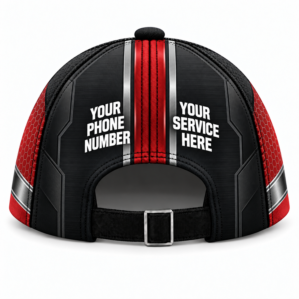 HVPR05 personalized cap back product mockup