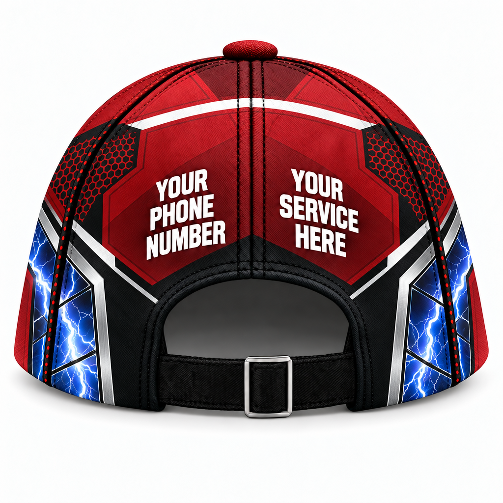 HVPR07 personalized cap back product mockup