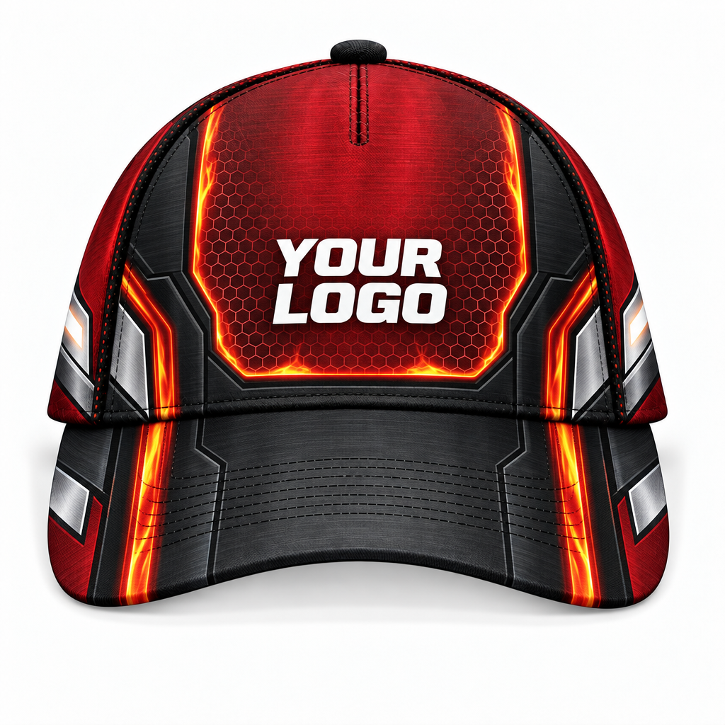 HVPR08 personalized cap front product mockup