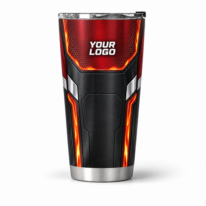 HVPR08 personalized tumbler 20oz front product mockup