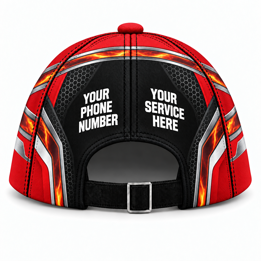 HVPR09 personalized cap back product mockup