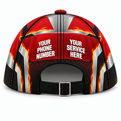 HVPR10 personalized cap back product mockup