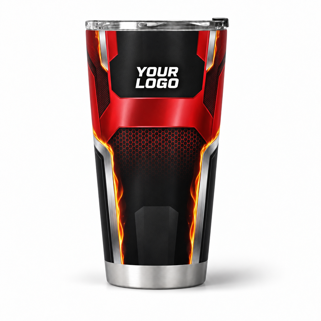 HVPR10 personalized tumbler 20oz front product mockup