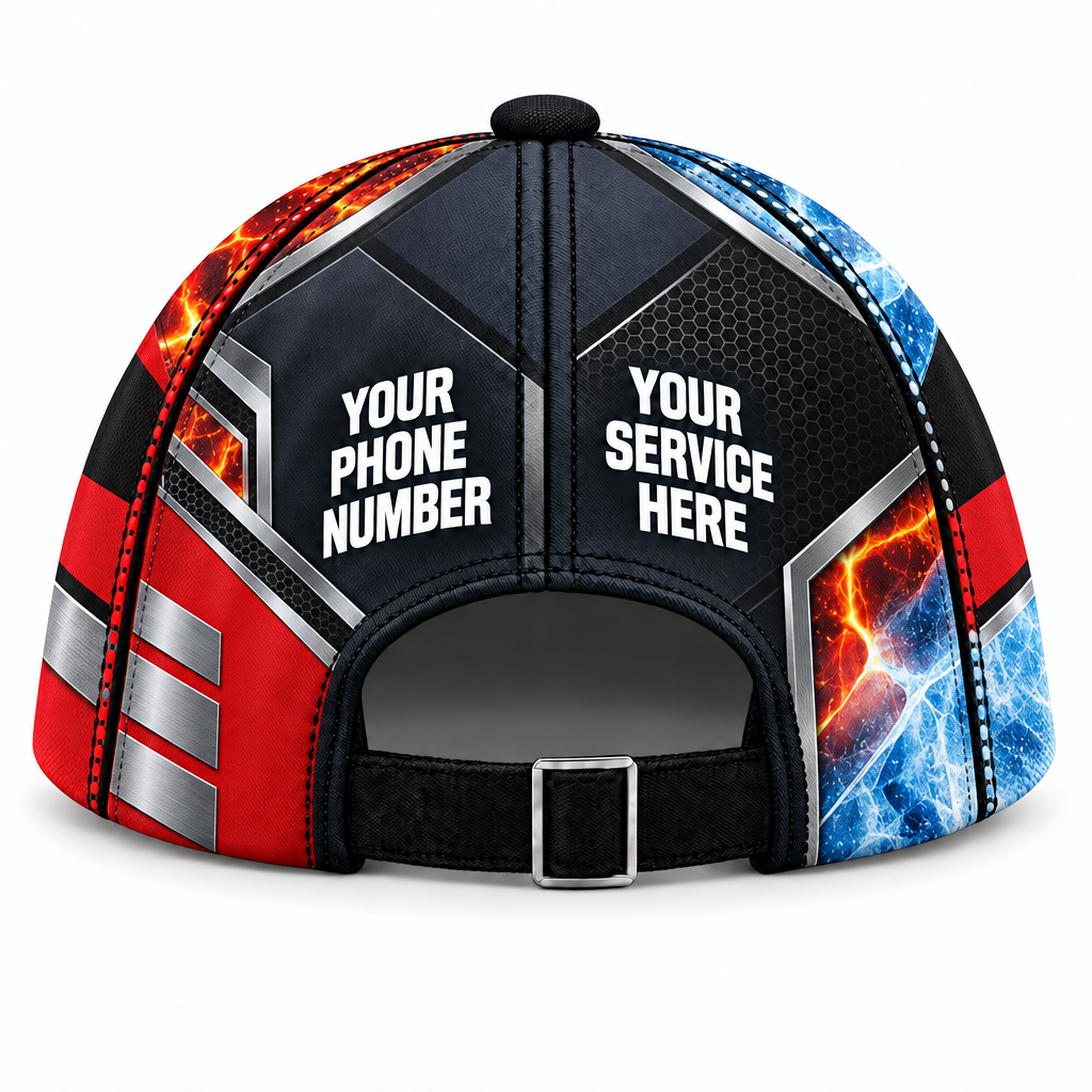 HVPR12 personalized cap back product mockup
