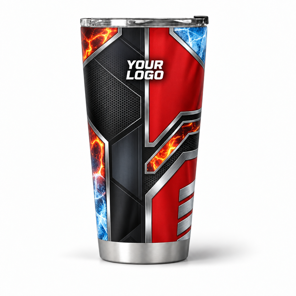 HVPR12 personalized tumbler 20oz front product mockup