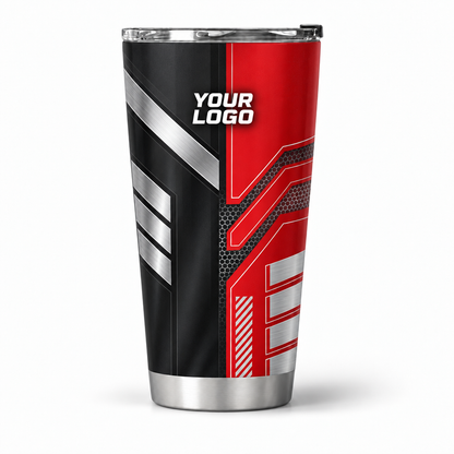 HVPR14 personalized tumbler 20oz front product mockup