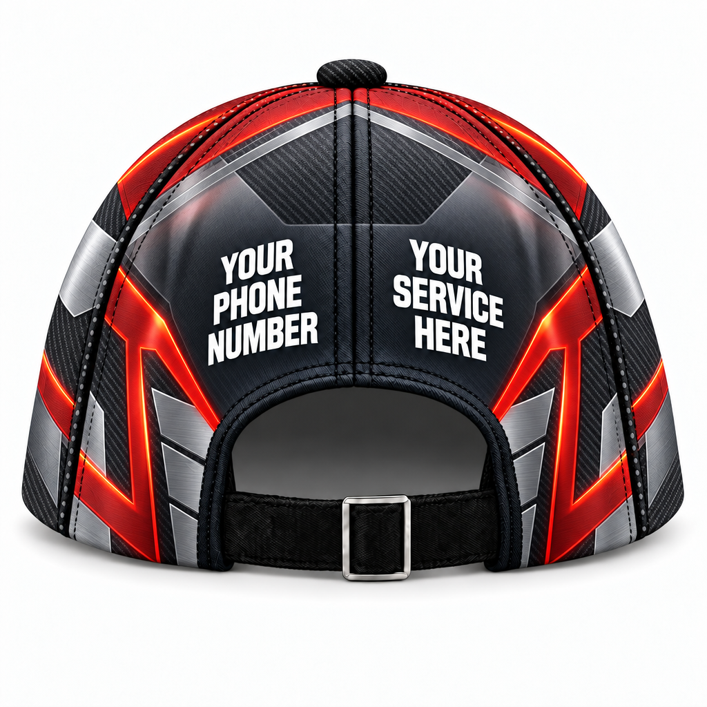 HVPR15 personalized cap back product mockup