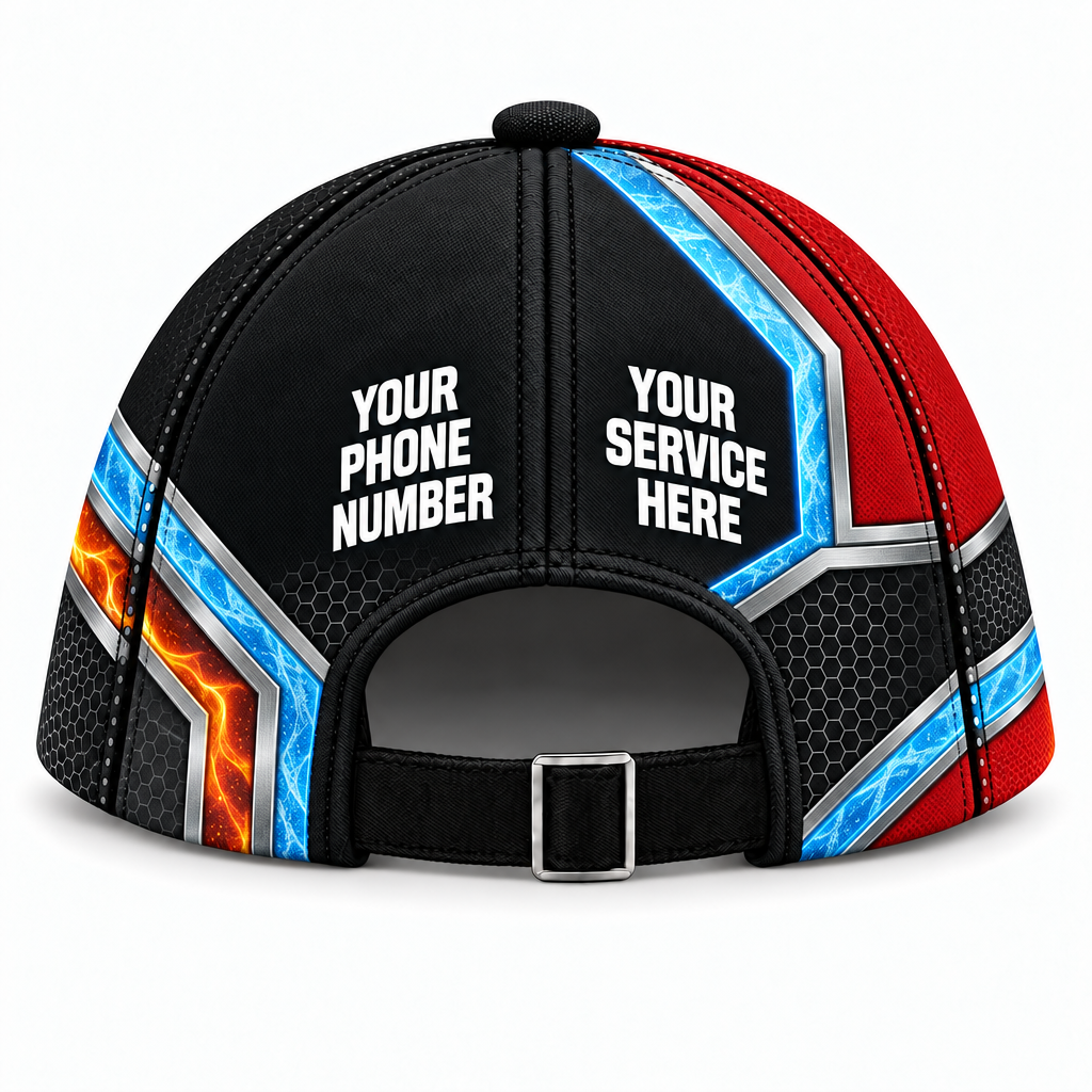 HVPR16 personalized cap back product mockup