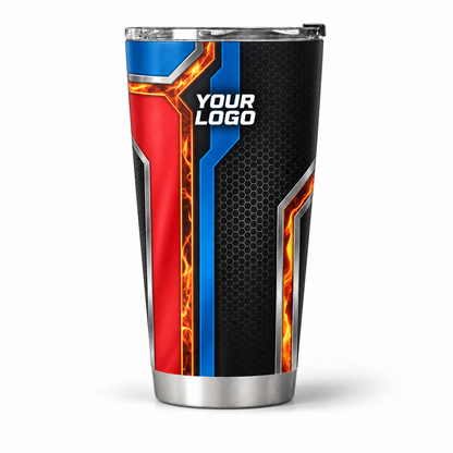 HVPR16 personalized tumbler 20oz front product mockup