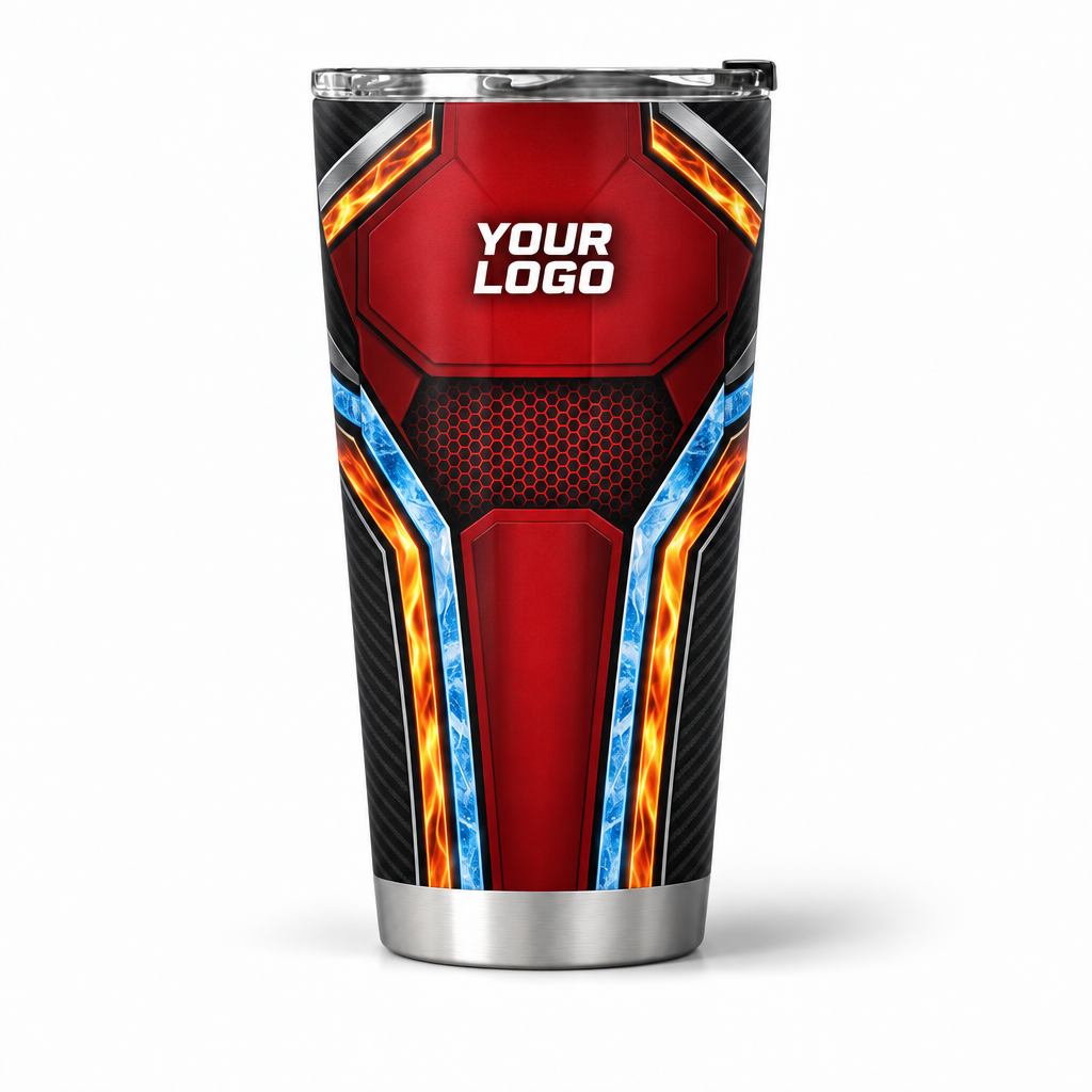 HVPR17 personalized tumbler 20oz front product mockup