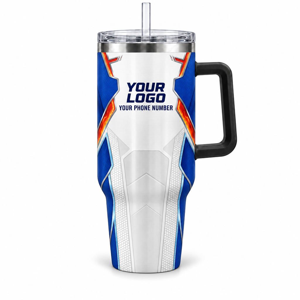 HVPRB02 personalized tumbler 40oz front product mockup