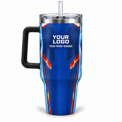 HVPRB03 personalized tumbler 40oz back product mockup