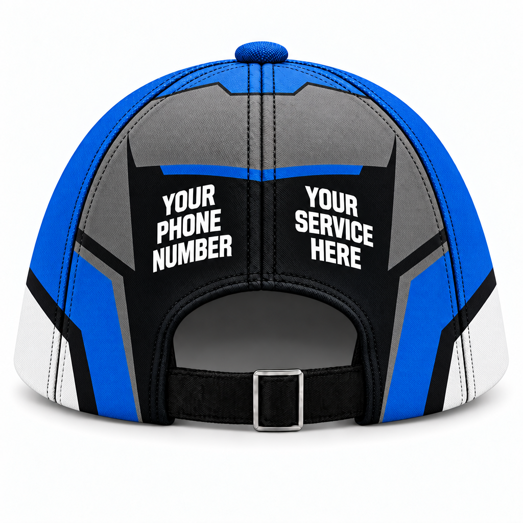IRONMC01B personalized cap back product mockup