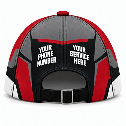 IRONMC01R personalized cap back product mockup