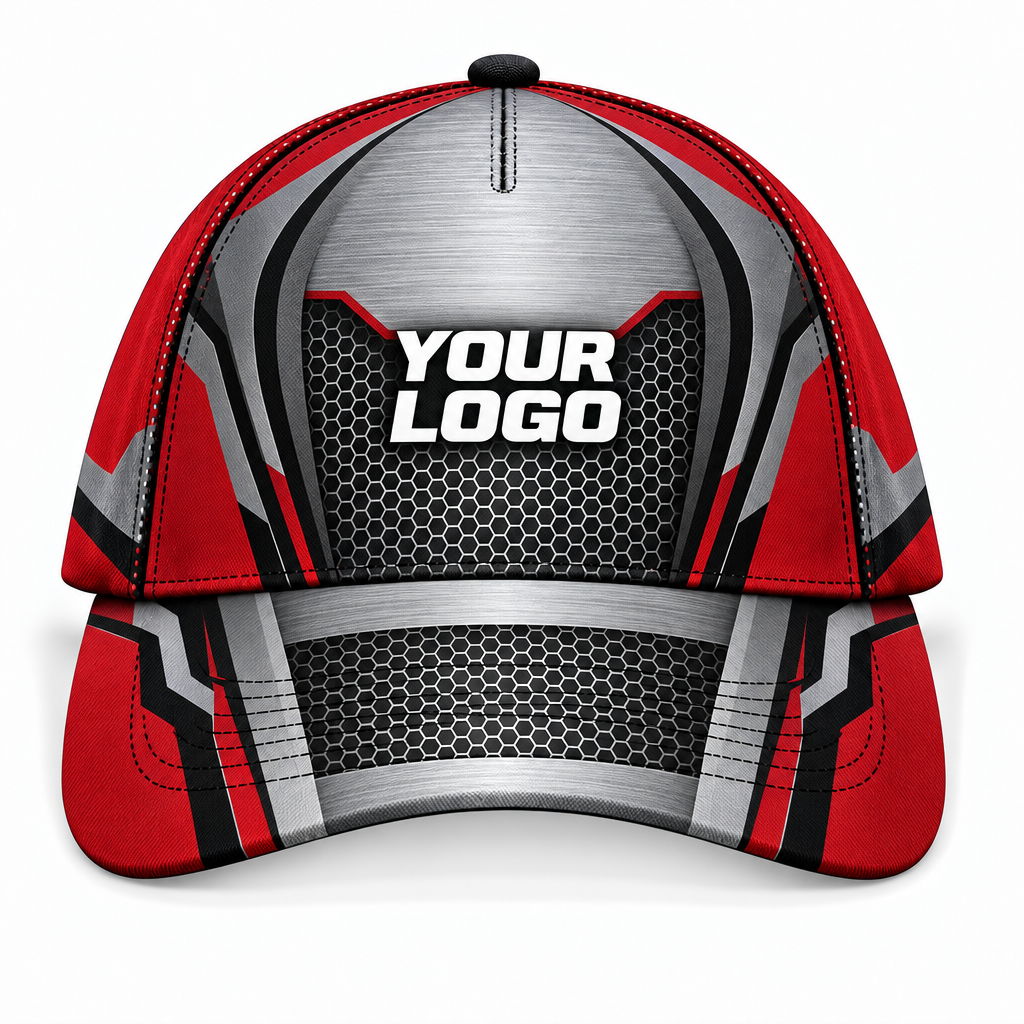 IRONMC01R personalized cap front product mockup