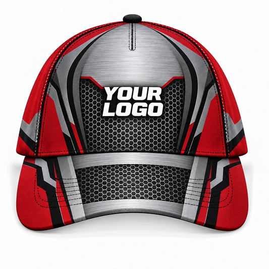 IRONMC01R personalized cap front product mockup