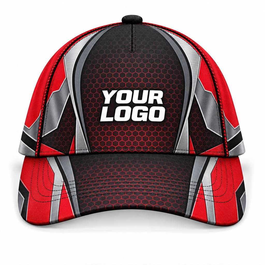 IRONMC02R personalized cap front product mockup