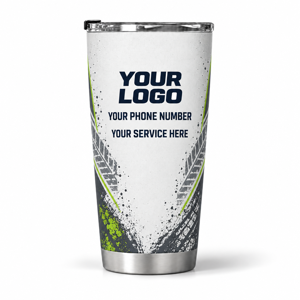 JRN001 personalized tumbler 20oz back product mockup