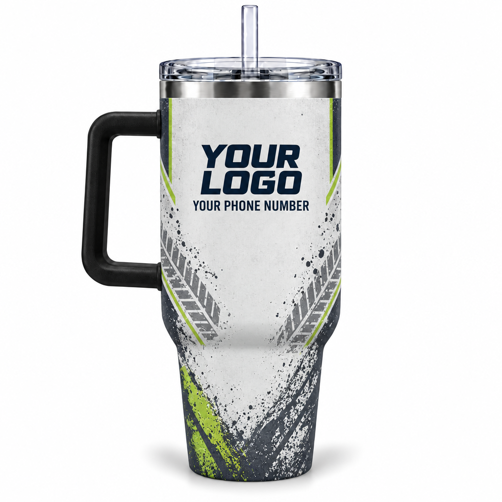 JRN001 personalized tumbler 40oz back product mockup