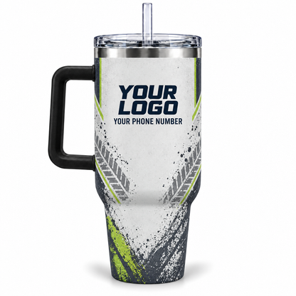 JRN001 personalized tumbler 40oz back product mockup