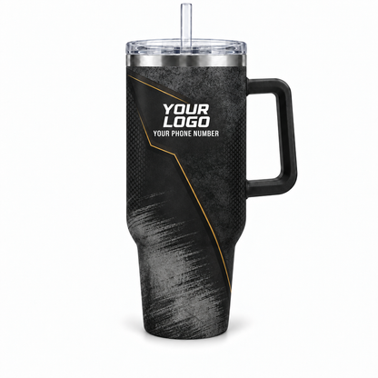 JRN002 personalized tumbler 40oz front product mockup
