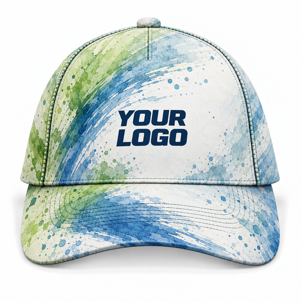 JRN003 personalized cap front product mockup