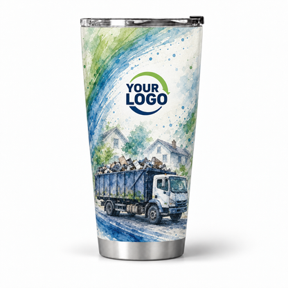 JRN003 personalized tumbler 20oz front product mockup