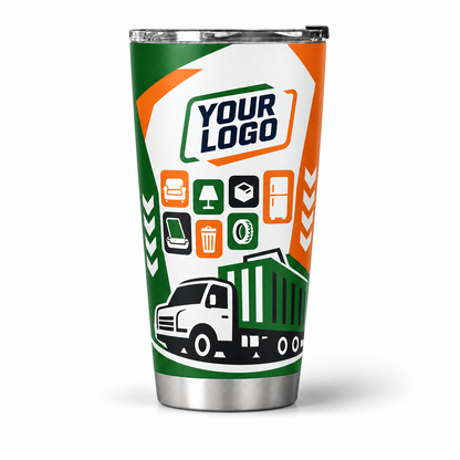 JRN004 personalized tumbler 20oz front product mockup