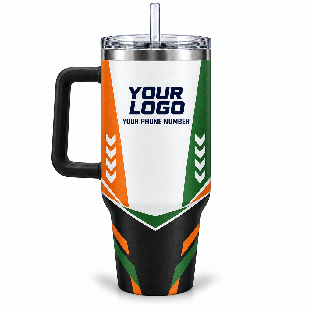 JRN004 personalized tumbler 40oz back product mockup