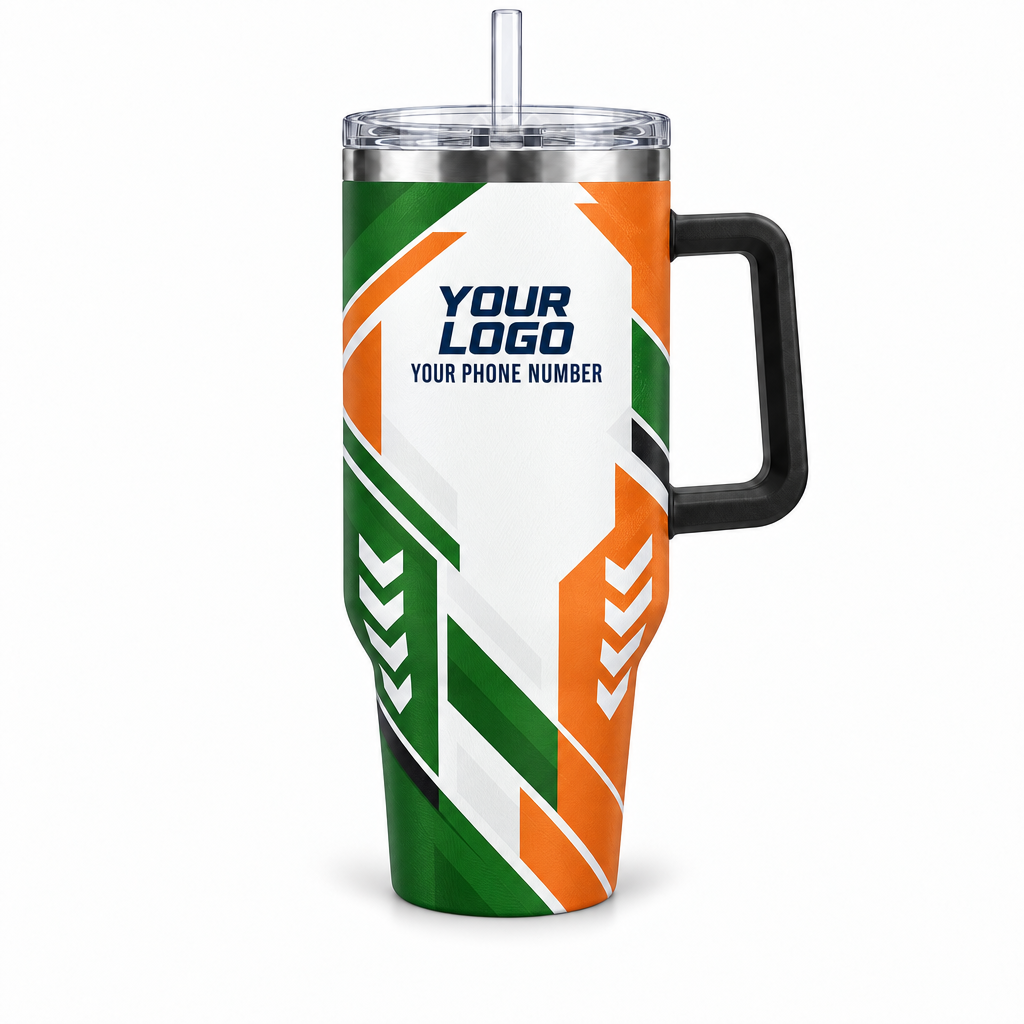 JRN004 personalized tumbler 40oz front product mockup