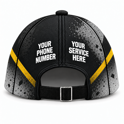 JRN005 personalized cap back product mockup
