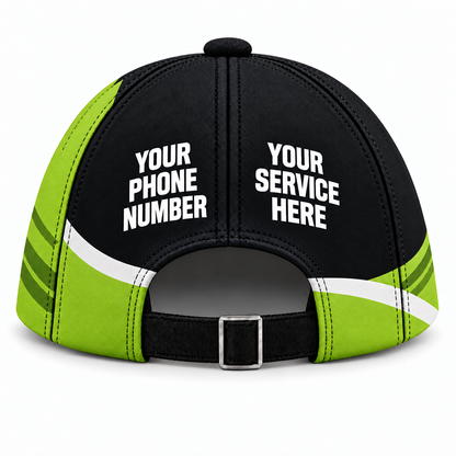 JRN006 personalized cap back product mockup
