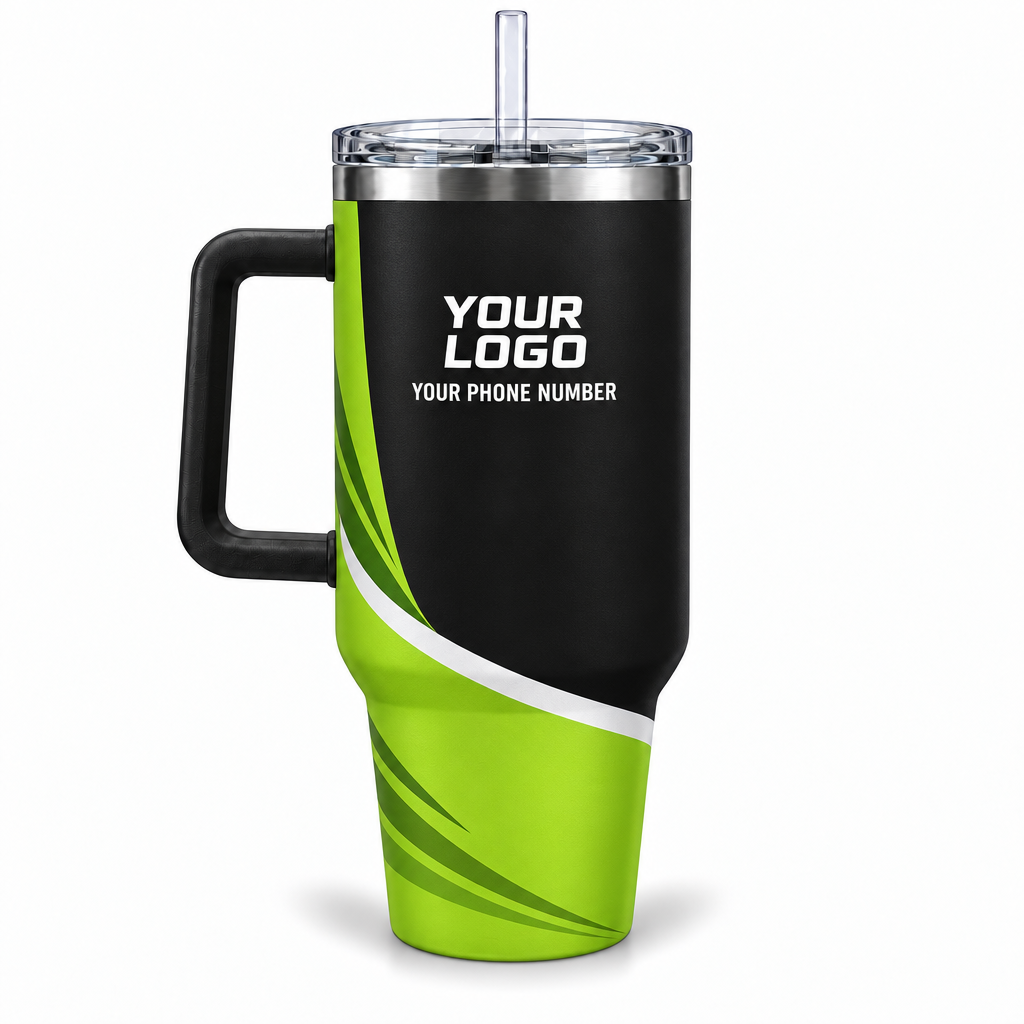JRN006 personalized tumbler 40oz back product mockup