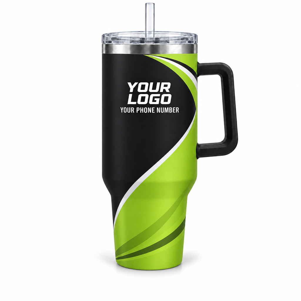 JRN006 personalized tumbler 40oz front product mockup