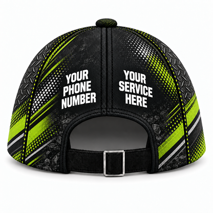 JRN007 personalized cap back product mockup