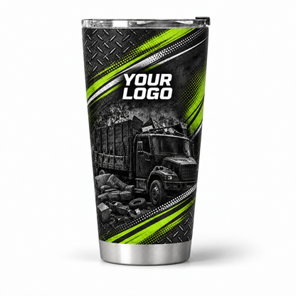 JRN007 personalized tumbler 20oz front product mockup