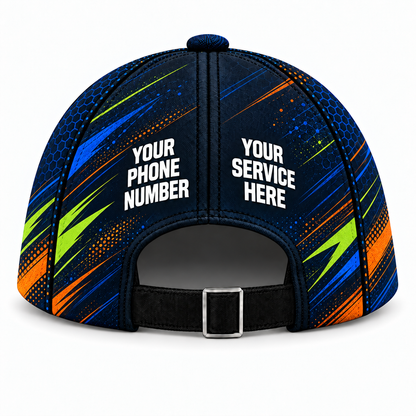 JRN008 personalized cap back product mockup