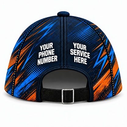 JRN009 personalized cap back product mockup