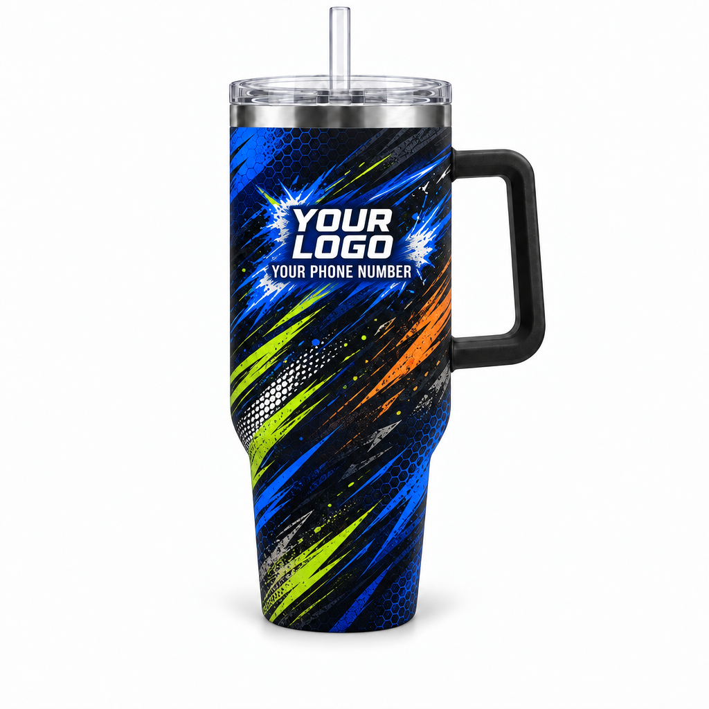 JRN010 personalized tumbler 40oz front product mockup