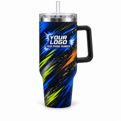 JRN010 personalized tumbler 40oz front product mockup