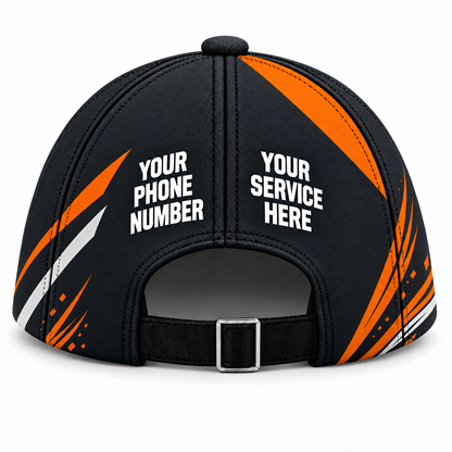 JRN013 personalized cap back product mockup
