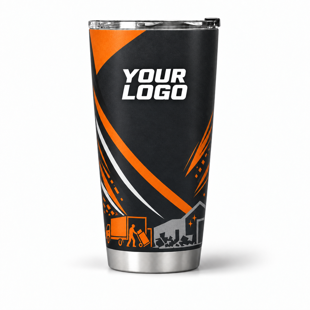 JRN013 personalized tumbler 20oz front product mockup
