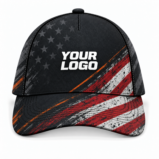 JRN014 personalized cap front product mockup