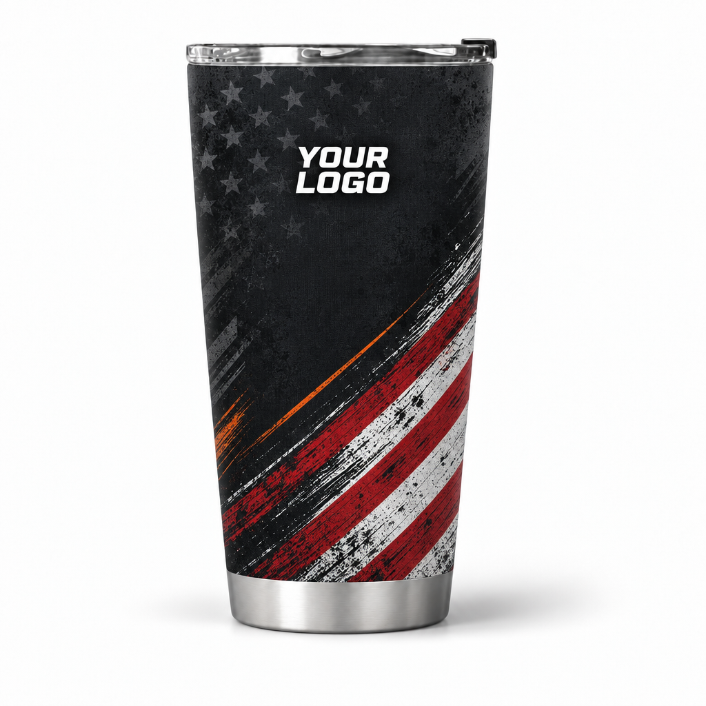 JRN014 personalized tumbler 20oz front product mockup
