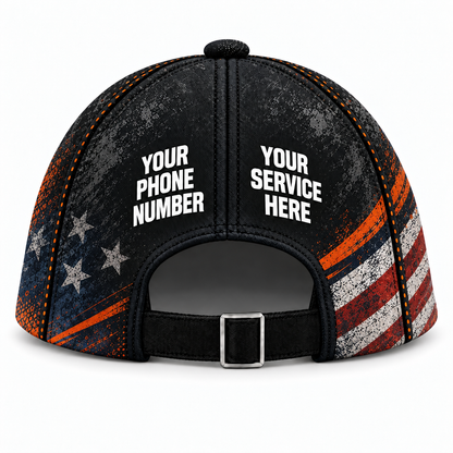 JRN015 personalized cap back product mockup
