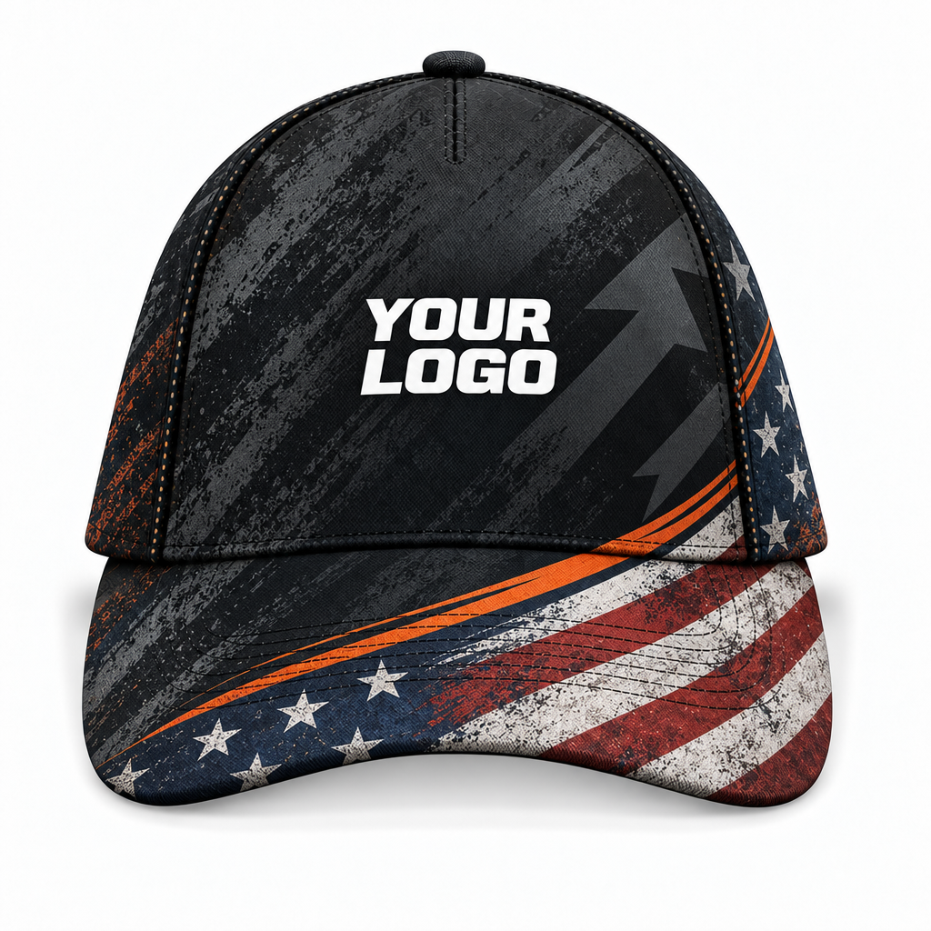 JRN015 personalized cap front product mockup
