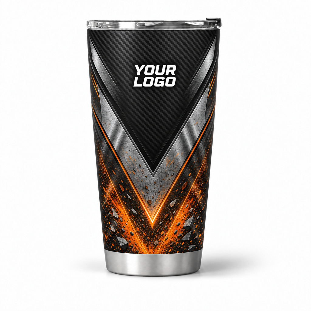 JRN016 personalized tumbler 20oz front product mockup